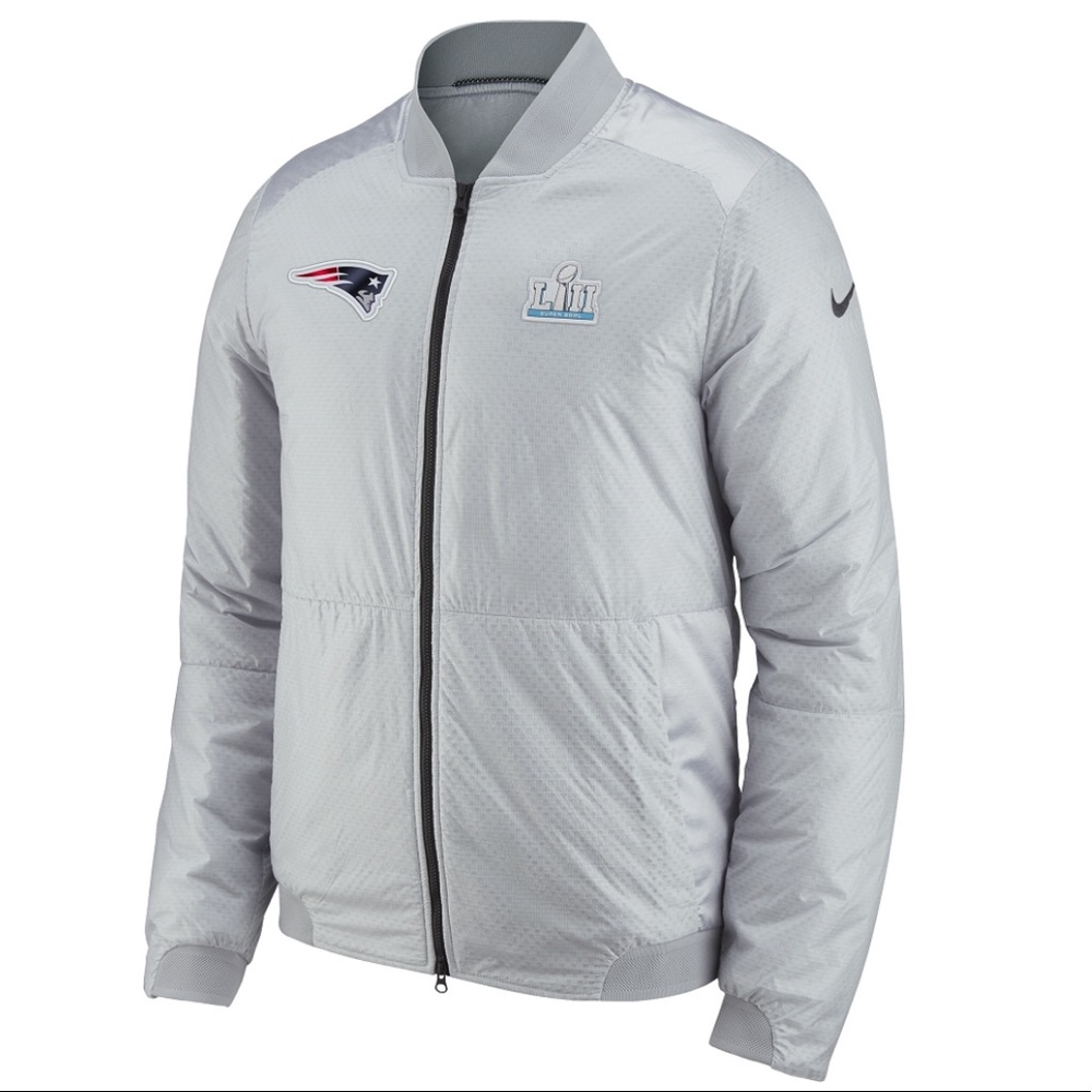 **Sold**Nike Super Bowl LII Patriots Bomber Jacket